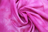 Swirled swatch marbled solid fabric in pink
