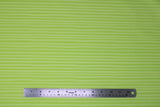 Flat swatch neon stripes fabric (pale and vibrant lime green horizontal stripes)