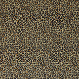 Square swatch Leopard Print fabric (tan fabric with black and dark tan Leopard Print allover)