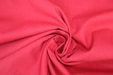 Swirled swatch slubbed linen in red