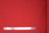 Flat swatch slubbed linen in red
