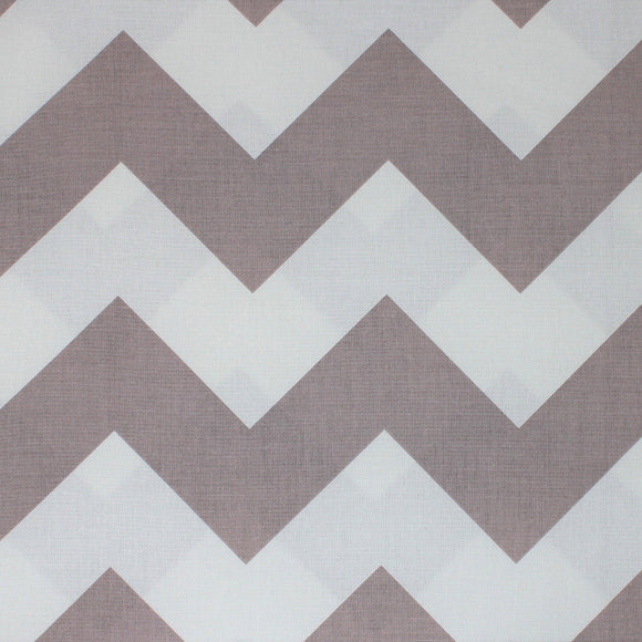 Square swatch charon fabric (white fabric with thick grey chevron lines)