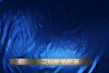 Flat swatch royal fabric (royal blue metallic effect fabric)