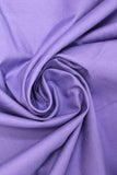 Swirled swatch of cotton solid in royal purple