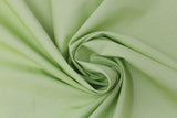 Swirled swatch of cotton solid in lime