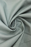 Swirled swatch of cotton solid in faded green