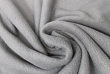 Swirled swatch fleece solid in grey