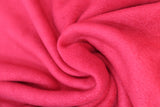 Swirled swatch fleece solid in red
