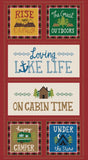Loving Camp Life - 44/45" - 100% Cotton