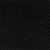 Square swatch velvet with raised brick pattern texture in shade black