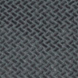 Square swatch velvet with raised brick pattern texture in shade silver (medium grey)