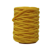 Macrame cord roll in sunshine yellow