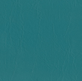 Square swatch marine vinyl in shade sea green (medium bright green/blue)