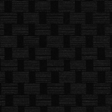 Square swatch textured vinyl (striped texture with vertical rectangle solid blocks) in shade black