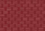 Square swatch textured vinyl (striped texture with vertical rectangle solid blocks) in shade red