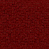 Coarsely woven basecloth in a solid deep red colour