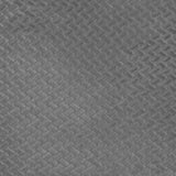 Square swatch velvet with raised brick pattern texture in shade luxor grey (light grey)