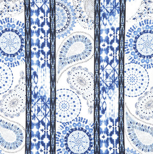 Indigo Splash - 44/45" - 100% Cotton