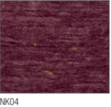Swatch of Norske Lightweight Chunky yarn in shade NK04 (medium purple/pink shade with tweed like flecks)