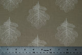 Print "Oak Filigree" from the Woodland Blooms collection, with ruler added for scale.