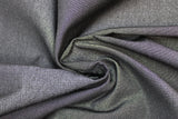 Swirled swatch onyx (black) indoor/outdoor fabric