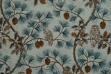 Print "Owlswick" from the Woodland Blooms collection.