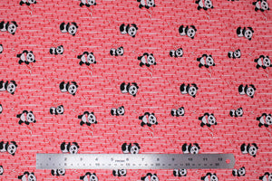Group swatch panda love collection fabrics in various styles/colours
