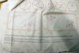 Back of doiley design panel (white)