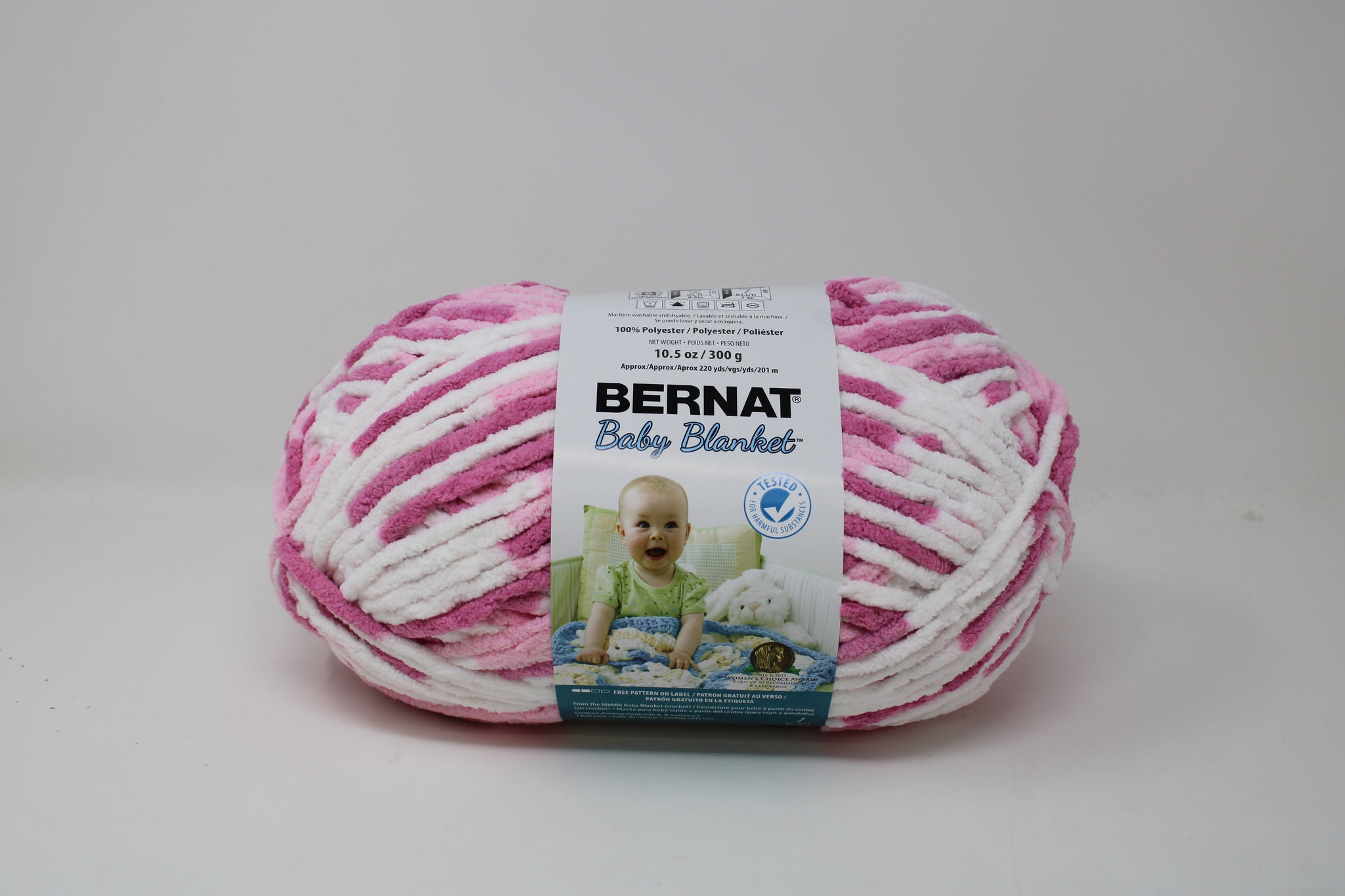 Bernat baby blanket yarn pink dreams sale