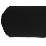 Cotton solid roll in black