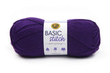 Ball of Lion Brand Basic Stitch Anti-Pilling in colourway Purple