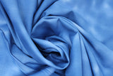Swirled swatch fabric in hydrangea harmony (medium blue)