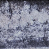 Square swatch crushed velvet in faded blue/grey shade