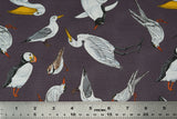 Print "Sea Birds" from the Birds Of A Feather collection, with ruler added for scale.