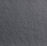 Square swatch fluff marine vinyl in shade charcoal (dark grey)