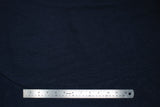 Flat swatch navy sheer fabric with subtle sparkle/sheen look effect