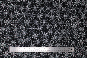 Group swatch assorted Spooky themed fabrics in various styles/colours
