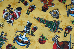 Steampunk Christmas - 44/45" - 100% Cotton