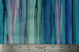 Print "Stripe" from the Whale Song collection, with ruler added for scale.