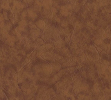 Square swatch rustic look vinyl in shade desert sand (light and dark brown marbled material)