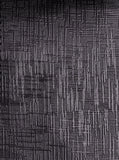 Swatch water resistant textured upholstery fabric in shade charcoal (dark grey)