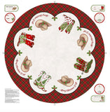 Project panel "Tree Skirt" from the Howdy Christmas collection.