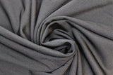 Swirled swatch black spandex fabric