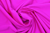 Swirled swatch fuchsia spandex fabric