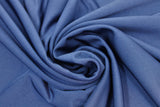 Swirled swatch navy spandex fabric