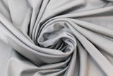 Swirled swatch titanium (grey) spandex fabric