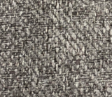 Square swatch thick tweed look upholstery fabric in colourway Charcoal