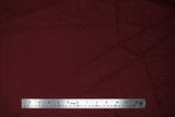 Flat swatch burgundy sheer fabric