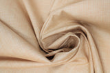 Swirled swatch woodland wander fabric (beige fabric with pale light brown subtle cross hatch design)